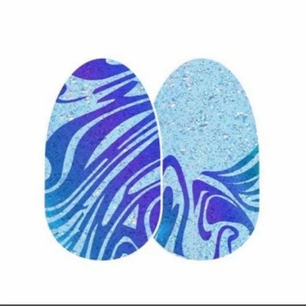 Color Street frosty blue